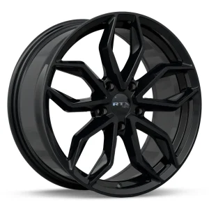 RTX Wheels – Corsa – Black – 17″x7.5″ 35mm – All weather Wheels – 083440